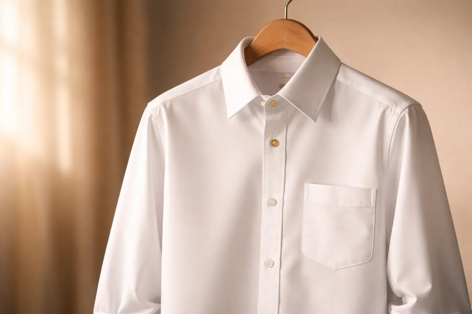 Freshly pressed shirts and blouses